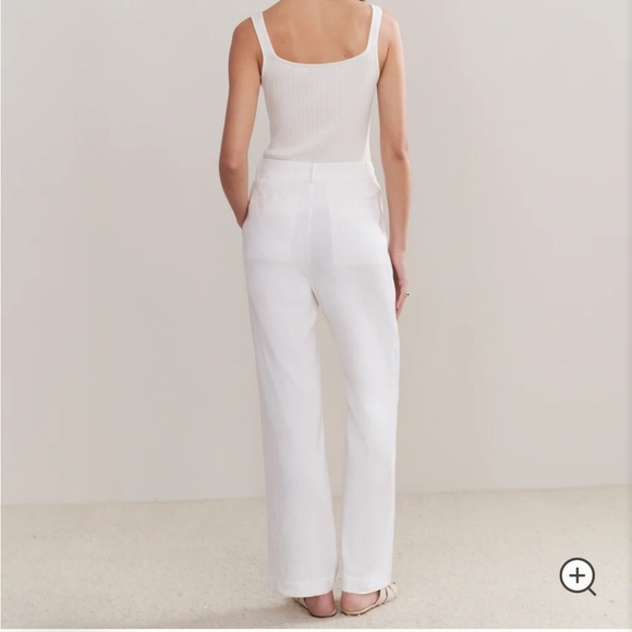 NEW Jenni Kayne Riley Trouser in White 2 - Picture 5 of 9